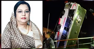 দৌলতদিয়া ফেরিঘাটে বাস ডুবে প্রাণহানি; পর্যটন মন্ত্রীর গভীর শোক